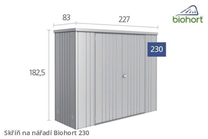 Skříň na nářadí 230 - Biohort