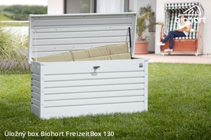 Úložný box FreizeitBox 130, bílá - Biohort