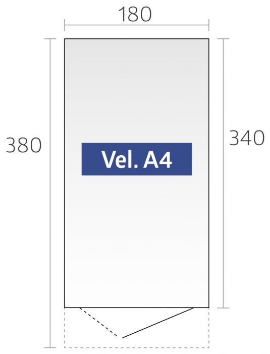 Zahradní domek Avantgarde A4 / A4 DD