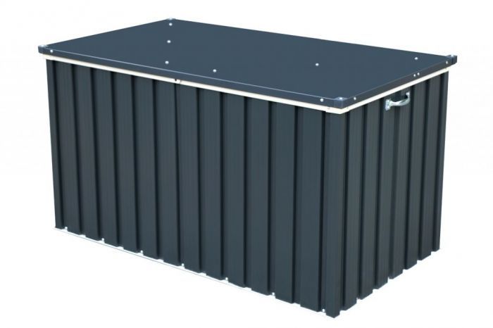 Zahradní úložný box 134 x 72 x 73 cm, 585 l - antracit DURAMAX 71051