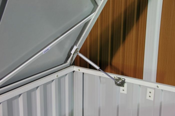 Zahradní úložný box 134 x 72 x 73 cm, 585 l - antracit DURAMAX 71051