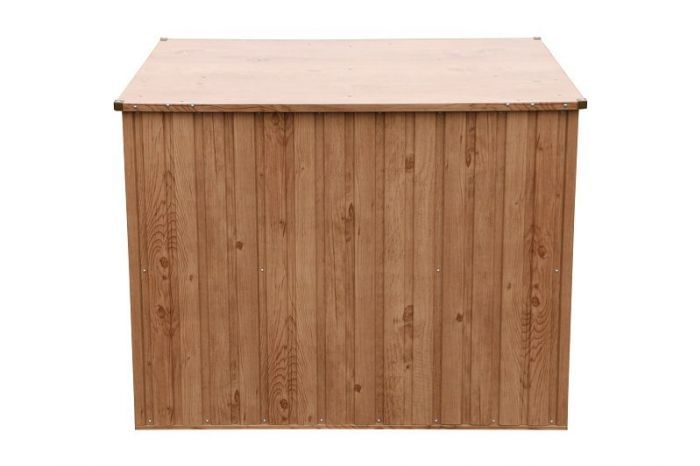 Úložný box na popelnice Duramax 154,2 x 96 cm x 130,5 cm - imitace dřeva 74045