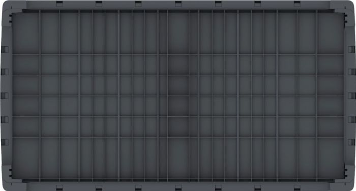Durabox 416 l Plastový zahradní úložný box 129,5 x 70 x 62,5 cm - antracit DURAMAX 86603