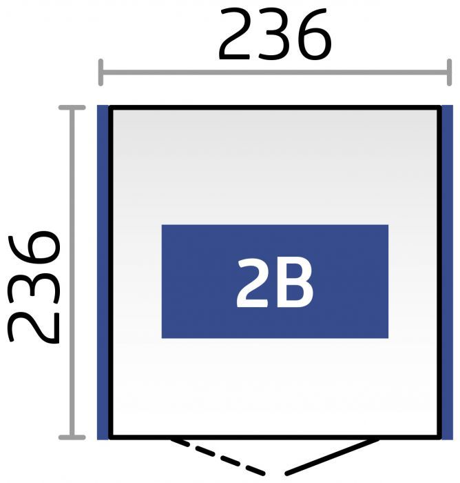 Zahradní domek Neo 2B