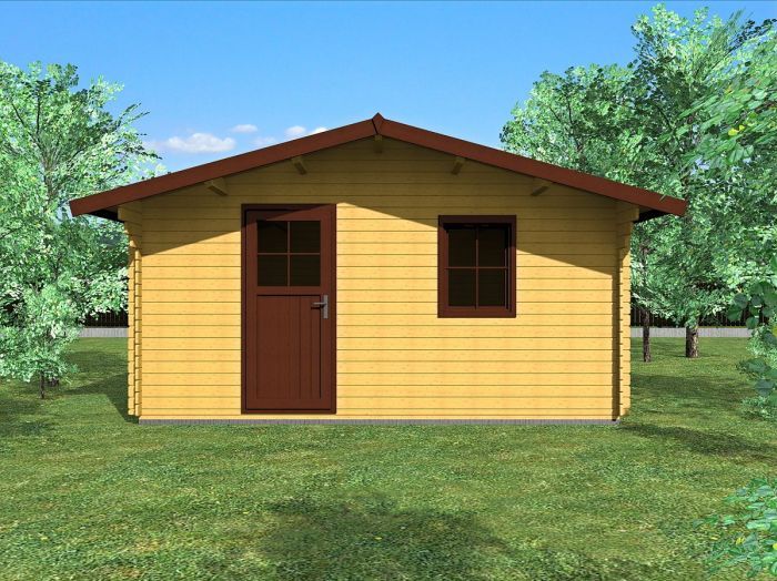 Zahradní domek Laura 450x450 Ekonomik