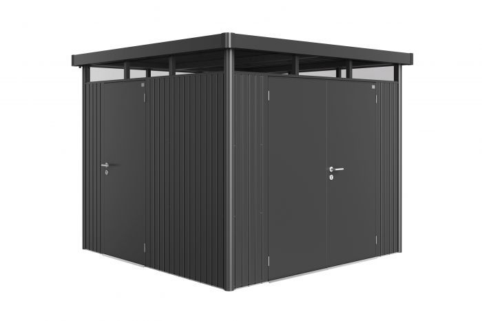 Dodatečné dveře 80x185, tmavě šedá metalíza - Biohort