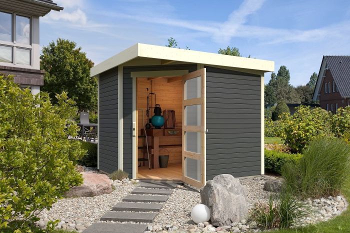Zahradní domek Karibu SCHWANDORF 3 (73468) terragrau
