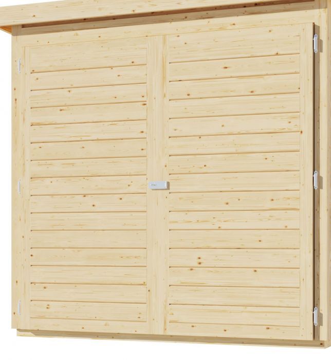 Dřevěná garáž Karibu Fahrradgarage (38647) natur