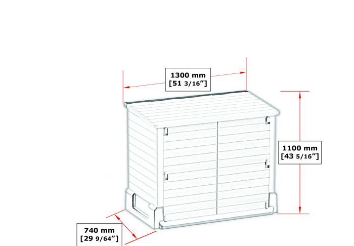 Plastový úložný box StoreAway 86620