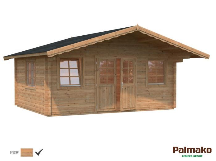 Zahradní chatka Helena 18.6 m² (510x390 cm)