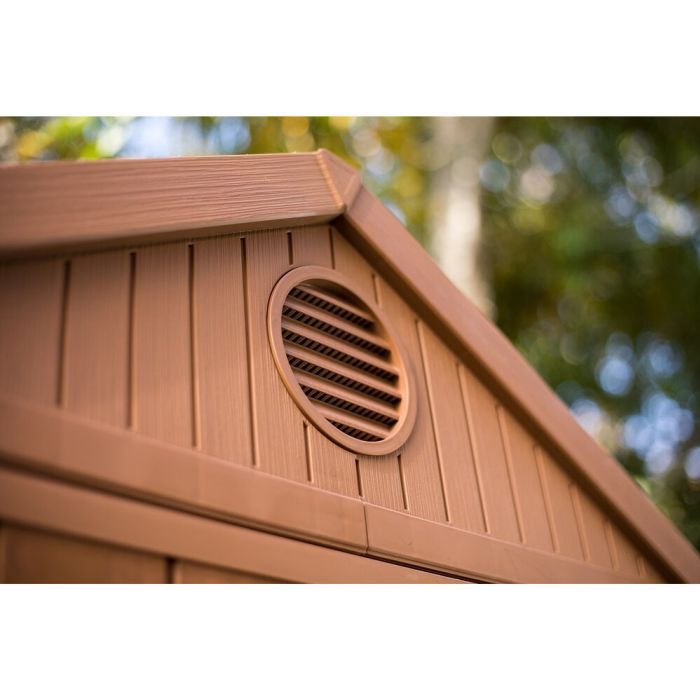Zahradní plastový domek Darwin 6x8 hnědý Keter 249362