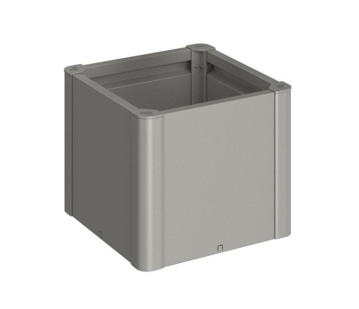 Truhlík Belvedere 50 mini, šedý křemen metalíza - Biohort