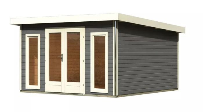Zahradní domek Karibu RADEBURG 3 (31478) terragrau