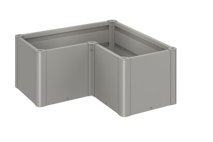 Truhlík Belvedere L100 mini, šedý křemen metalíza - Biohort