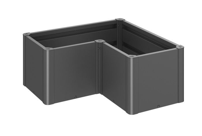 Truhlík Belvedere L100 mini, tmavě šedá metalíza - Biohort