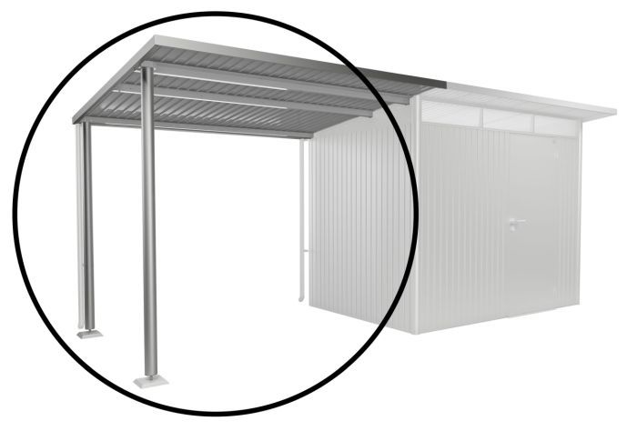 Postranní střecha L pro Avantgarde