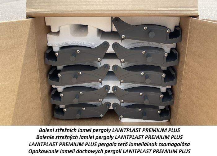 Hliníková bioklimatická pergola PREMIUM